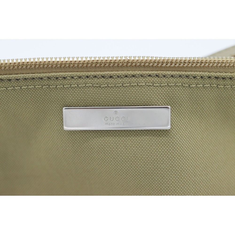 Gucci Tan Khaki Mini Pochette Boat Bag - Picture 4 of 9